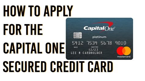 Application for capital one credit card - The main challenge many people with bad credit face when applying for a credit card is having a limited number of good options. Establishing a positive payment history on a new cre...